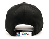 Kšiltovka New Era The League Miami Marlins 9FORTY Black Strapback